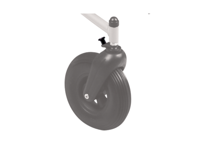 Přední kola s aretací