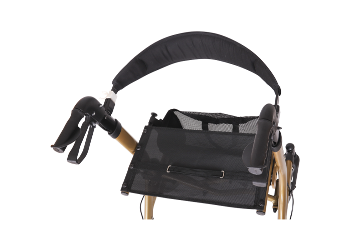 Chodítko čtyřkolové ALU 90-2163 vrchní pohled