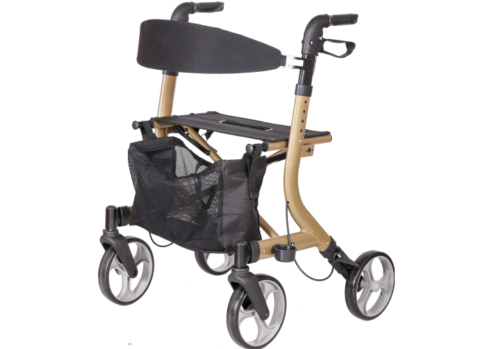 Chodítko čtyřkolové ALU 90-2163