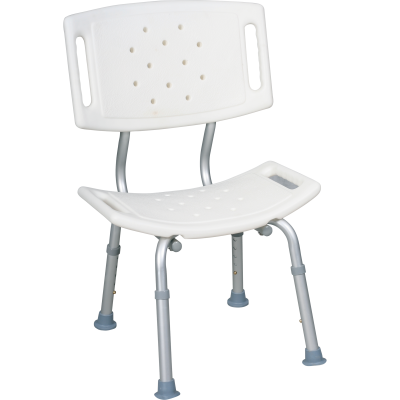 Sedačka do sprchy ALU 90-1068 s opěradlem