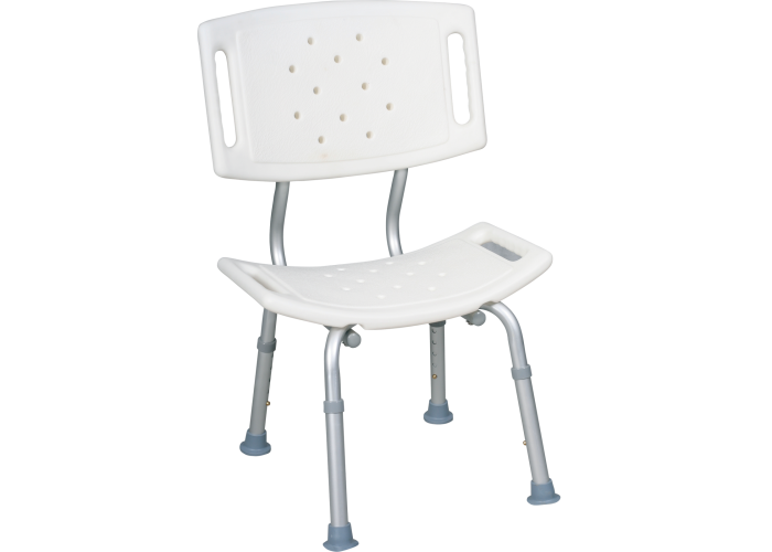 Sedačka do sprchy ALU 90-1068 s opěradlem