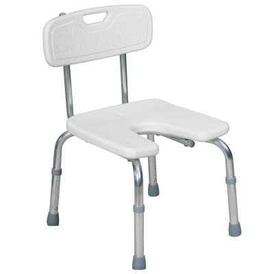 Sedačka do sprchy ALU 90-1068A s opěradlem