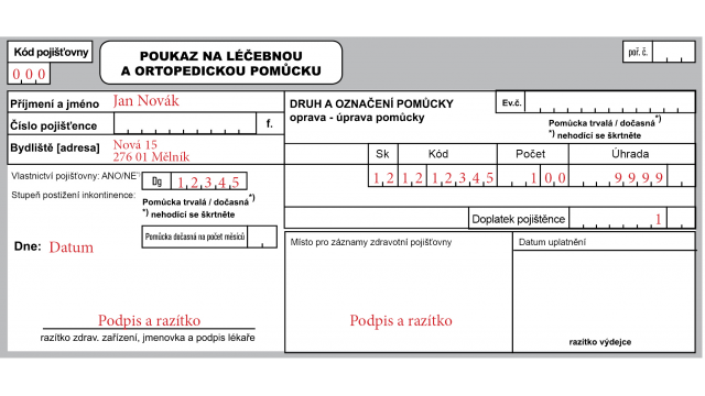 Zdravotní pomůcka - jak ji získat