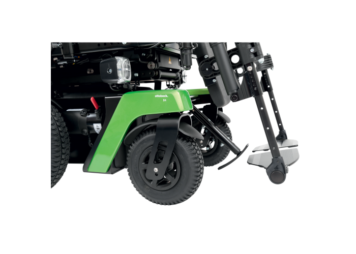 JUVO-ZADNÍ POHON KOL detail, přední kolečka, podnožka, systém proti převrhnutí