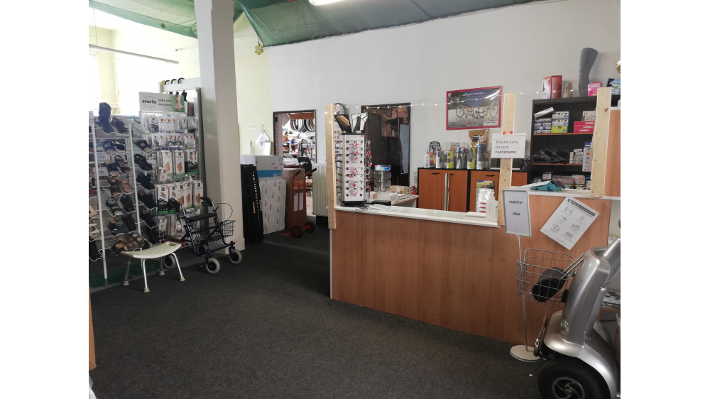 Interiér pobočky HC Mladá Boleslav