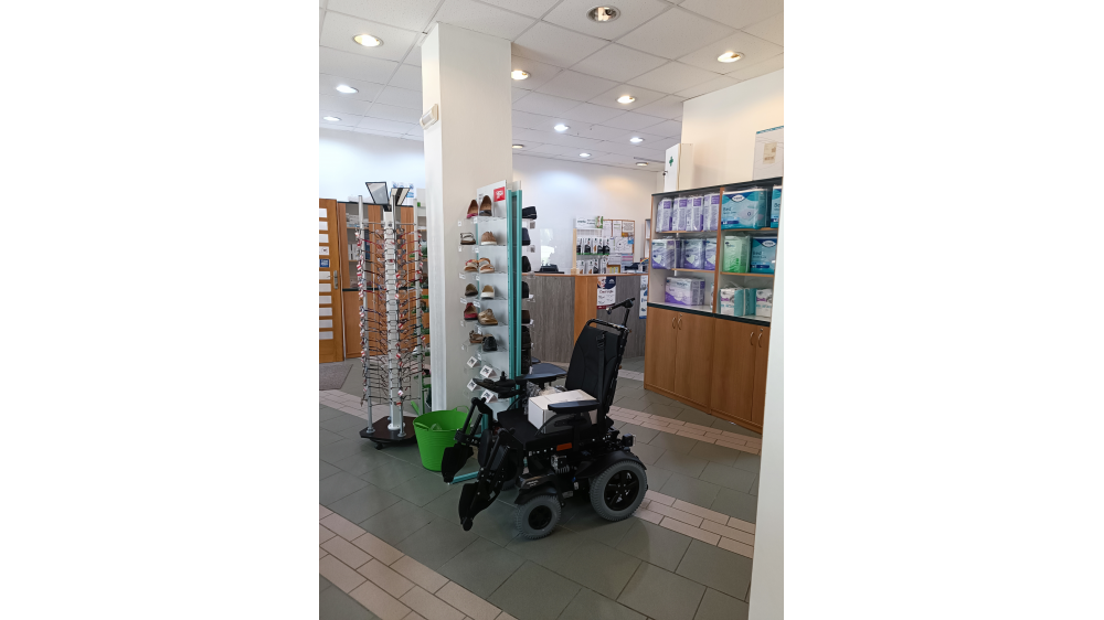 Interiér pobočky HC Olomouc